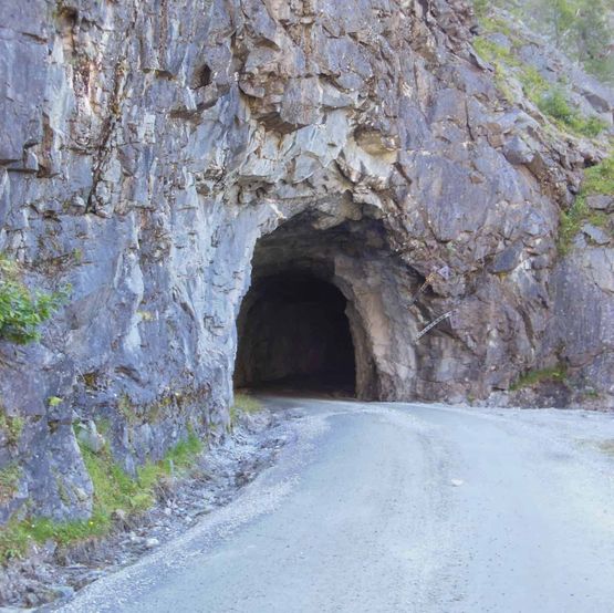 Tunnel ved Finnsetlia